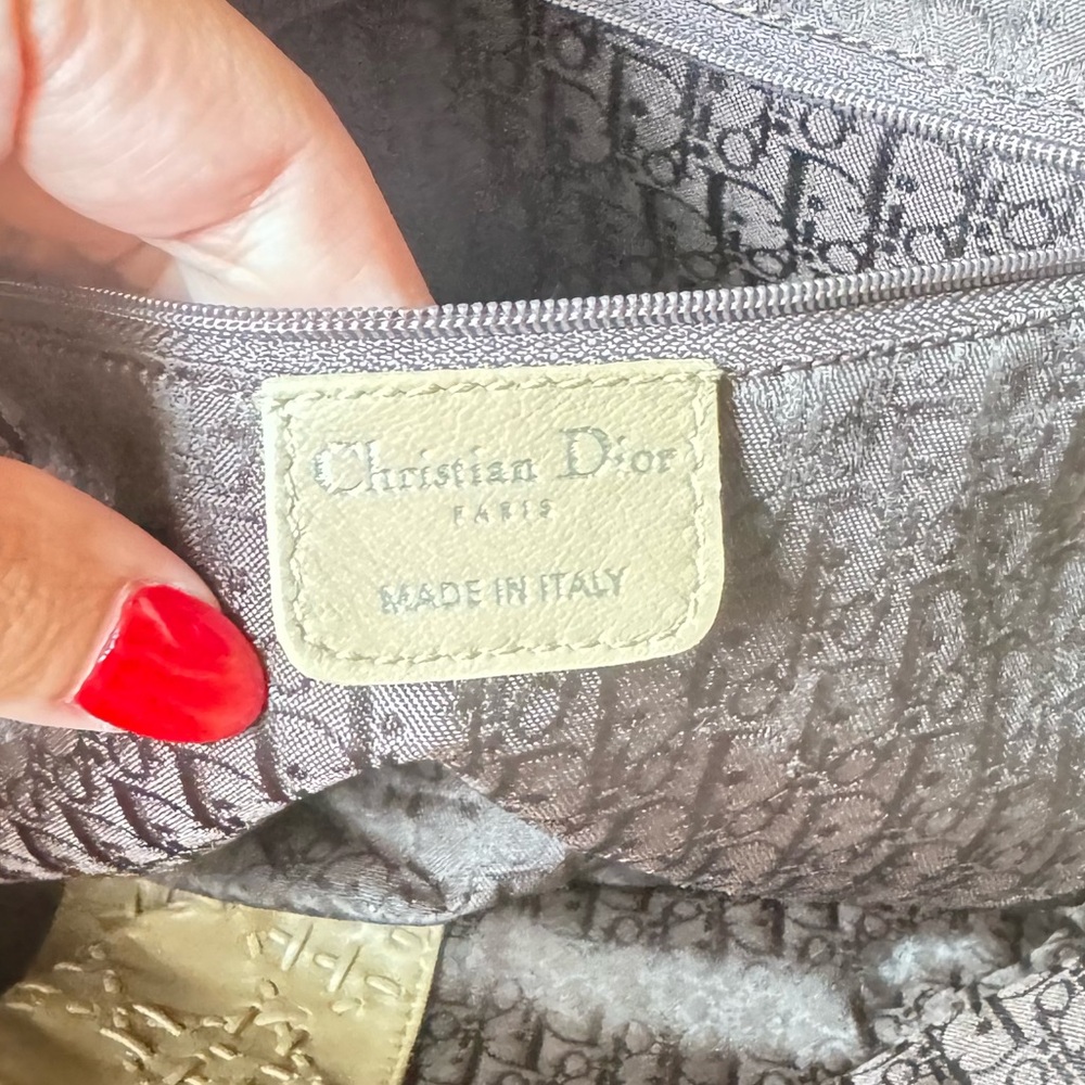 Dior Beige Quilted Leather Hobo Bag - Picture 9 of 16